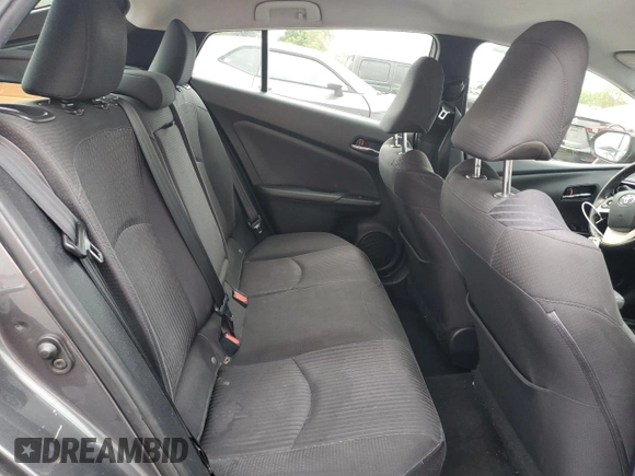 2017 Toyota Prius Two with VIN JTDKARFU8H3047212, listed as a Copart auction lot 53165625 with 82,646 mi miles and Salvage Title. Bid and sale history available at carsss.com. Image 10.