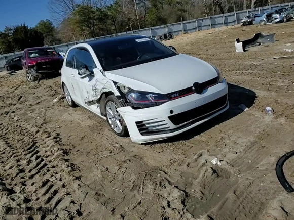 2015 Volkswagen Golf GTI S with VIN 3VWYT7AU4FM102327, listed as a Copart auction lot 45141085 with 91,470 mi miles and Salvage Title. Bid and sale history available at carsss.com. Image 11.