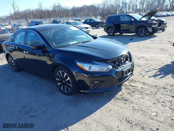 2018 Nissan Altima 2.5 SV with VIN 1N4AL3AP5JC265091, listed as a IAAI auction lot 41293465 with 102,343 mi miles. Bid and sale history available at carsss.com. Image 1.