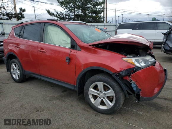 2014 Toyota RAV4 XLE with VIN JTMRFREV2ED068900, listed as a Copart auction lot 49840475 with 0 mi miles and Salvage Title. Bid and sale history available at carsss.com. Image 4.