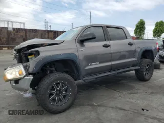 2014 Toyota Tundra 4WD Truck SR5 with VIN 5TFDY5F15EX393158, listed as a Copart auction lot 53754045 with 52,002 mi miles and Salvage Title. Bid and sale history available at carsss.com. Image 1.