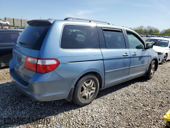 2007 Honda Odyssey EX-L with VIN 5FNRL38707B033223, listed as a Copart auction lot 55118815 with Not Provided miles and Salvage Title. Bid and sale history available at DreamBid. Image 3.