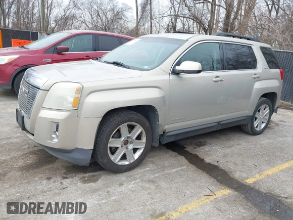 2011 GMC Terrain SLE-2 with VIN 2CTALSEC6B6383371, listed as a IAAI auction lot 41553848 with 192,709 mi miles. Bid and sale history available at carsss.com. Image 2.