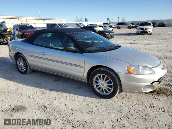 2003 Chrysler Sebring with VIN 1C3EL65T93N500074, listed as a Copart auction lot 84639324 with 88,212 mi miles and Salvage Title. Bid and sale history available at DreamBid. Image 4.