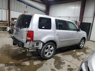 2012 Honda Pilot EX-L with VIN 5FNYF4H57CB041532, listed as a Copart auction lot 50322435 with 117,709 mi miles and Salvage Title. Bid and sale history available at DreamBid. Image 3.
