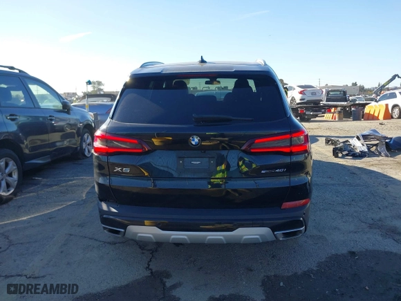 2023 BMW X5 sDrive40i with VIN 5UXCR4C00P9P46054, listed as a IAAI auction lot 41627025 with 20,152 mi miles. Bid and sale history available at carsss.com. Image 16.