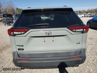 2019 Toyota RAV4 XLE Premium with VIN 2T3C1RFV8KC031028, listed as a Copart auction lot 47184755 with 44,600 mi miles and Salvage Title. Bid and sale history available at carsss.com. Image 6.