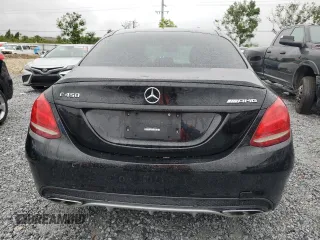 2016 Mercedes-Benz C 450 AMG with VIN 55SWF6EBXGU141562, listed as a Copart auction lot 52255705 with Not Provided miles and Clean Title. Bid and sale history available at carsss.com. Image 6.