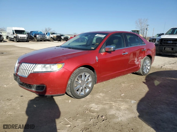 2011 Lincoln MKZ with VIN 3LNHL2GC8BR766076, listed as a Copart auction lot 48201685 with 151,151 mi miles and Salvage Title. Bid and sale history available at carsss.com. Image 1.