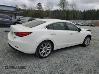 2016 Mazda Mazda6 i Touring with VIN JM1GJ1V58G1457066, listed as a Copart auction lot 51386365 with 62,853 mi miles and Salvage Title. Bid and sale history available at carsss.com. Image 3.
