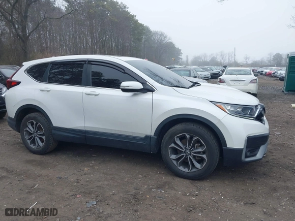 2020 Honda CR-V EX-L with VIN 5J6RW2H83LA017332, listed as a IAAI auction lot 41907639 with 51,613 mi miles. Bid and sale history available at carsss.com. Image 13.