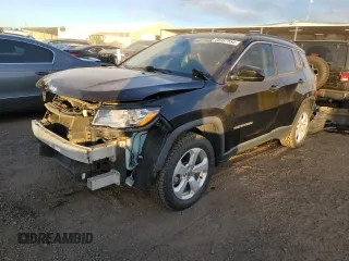 2017 Jeep Compass Latitude with VIN 3C4NJCBB9HT658692, listed as a Copart auction lot 52344345 with 110,758 mi miles and Non repairable. Bid and sale history available at DreamBid. Image 1.