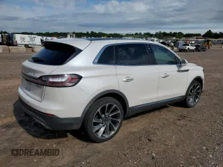 2019 Lincoln Nautilus Reserve z VIN 2LMPJ8L95KBL10165, wystawiony jako Copart lot #57593195 z przebiegiem 88 303 mil mil oraz Szkoda całkowita • Salvage title. Historia ofert i sprzedaży dostępna na DreamBid. Obrazek 3.