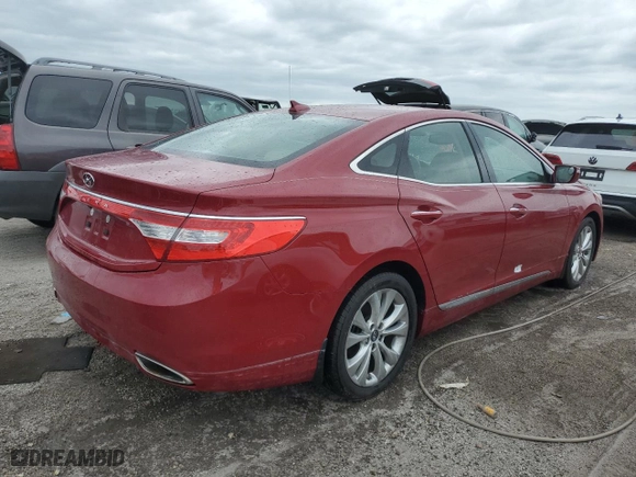 2014 Hyundai Azera with VIN KMHFG4JG1EA411560, listed as a Copart auction lot 75545444 with 66,322 mi miles and Non Repairable. Bid and sale history available at carsss.com. Image 3.