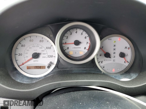 2005 Toyota RAV4 with VIN JTEHD20V256034665, listed as a Copart auction lot 54236935 with 190,811 mi miles and Clean Title. Bid and sale history available at carsss.com. Image 9.