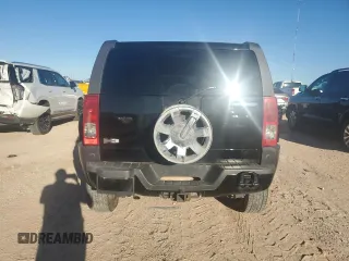 2006 Hummer H3 with VIN 5GTDN136268329701, listed as a Copart auction lot 81834664 with 137,347 mi miles and Salvage Title. Bid and sale history available at DreamBid. Image 6.
