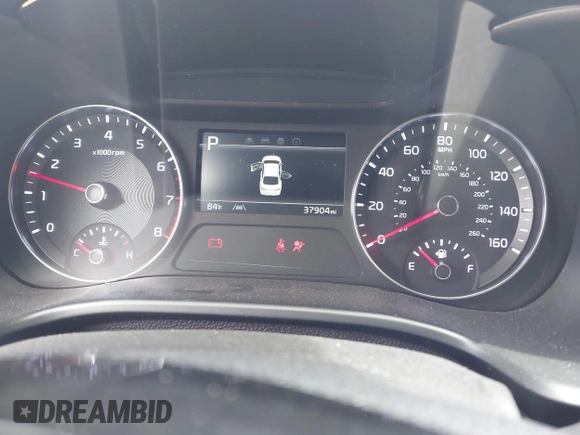 2024 Kia Forte LXS with VIN 3KPF24AD9RE724254, listed as a IAAI auction lot 42101601 with 37,904 mi miles and . Bid and sale history available at DreamBid. Image 7.
