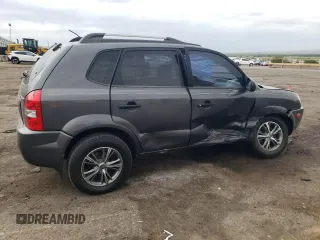 2007 Hyundai Tucson GLS with VIN KM8JM12B27U614351, listed as a Copart auction lot 69491404 with 127,278 mi miles and Salvage Title. Bid and sale history available at carsss.com. Image 3.