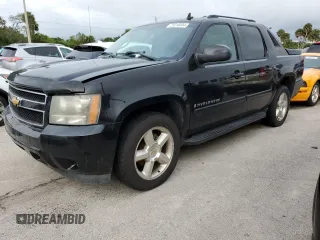 2008 Chevrolet Avalanche LT w/3LT with VIN 3GNFK12368G158052, listed as a Copart auction lot 75016454 with 0 mi miles and Salvage Title. Bid and sale history available at carsss.com. Image 1.
