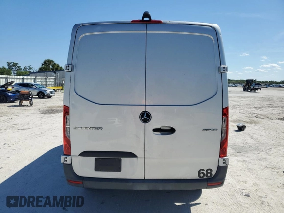 2020 Mercedes-Benz Sprinter with VIN W1W4EBHY4LT033597, listed as a Copart auction lot 44349805 with 78,017 mi miles and Non Repairable. Bid and sale history available at DreamBid. Image 6.