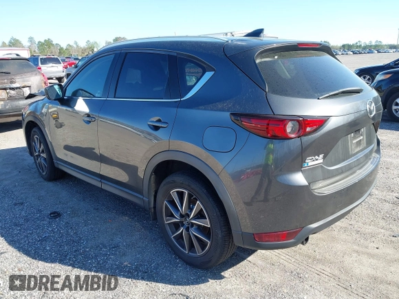 2018 Mazda CX-5 Grand Touring with VIN JM3KFADMXJ1402864, listed as a IAAI auction lot 41781188 with 1 mi miles. Bid and sale history available at carsss.com. Image 3.