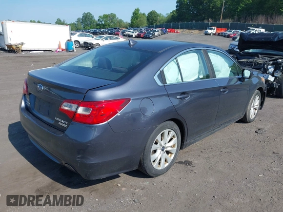 2017 Subaru Legacy Premium with VIN 4S3BNAC64H3058798, listed as a IAAI auction lot 42422926 with 200,699 mi miles and . Bid and sale history available at DreamBid. Image 4.