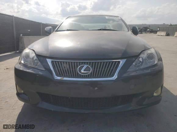 2007 Lexus IS 350 with VIN JTHBE262772010522, listed as a Copart auction lot 50506845 with 209,937 mi miles and Salvage Title. Bid and sale history available at carsss.com. Image 5.