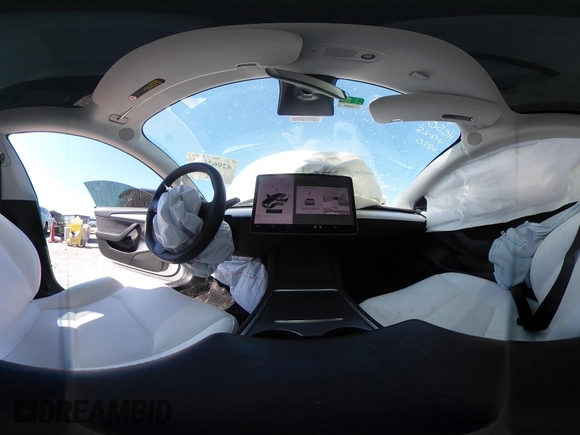 2022 Tesla Model 3 Long Range with VIN 5YJ3E1EB1NF116850, listed as a IAAI auction lot 42062677 with 48,744 mi miles and . Bid and sale history available at DreamBid. Image 17.