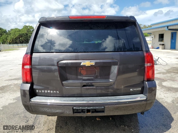 2018 Chevrolet Suburban Premier with VIN 1GNSCJKC9JR168124, listed as a Copart auction lot 69180224 with 119,776 mi miles and Non Repairable. Bid and sale history available at carsss.com. Image 6.