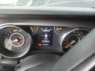 2020 Jeep Wrangler Unlimited Sport S with VIN 1C4HJXDN0LW117027, listed as a Copart auction lot 47604465 with 64,129 mi miles and Salvage Title. Bid and sale history available at carsss.com. Image 9.