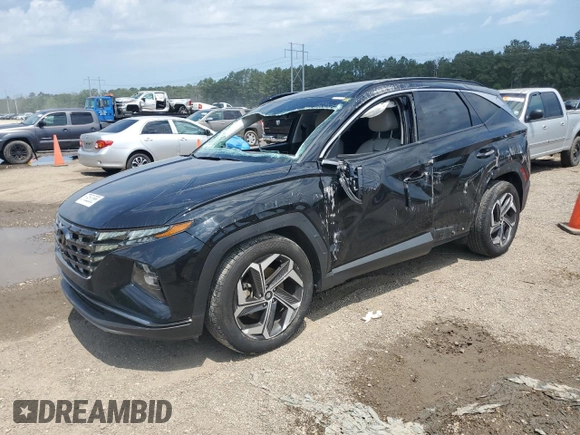 2023 Hyundai Tucson Limited with VIN 5NMJE3AE8PH291066, listed as a Copart auction lot 57952065 with 20,329 mi miles and Salvage title. Bid and sale history available at DreamBid. Image 1.