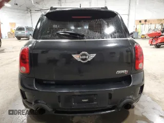 2013 MINI Countryman S ALL4 with VIN WMWZC5C55DWM15639, listed as a Copart auction lot 50991075 with 120,098 mi miles and Salvage Title. Bid and sale history available at DreamBid. Image 6.