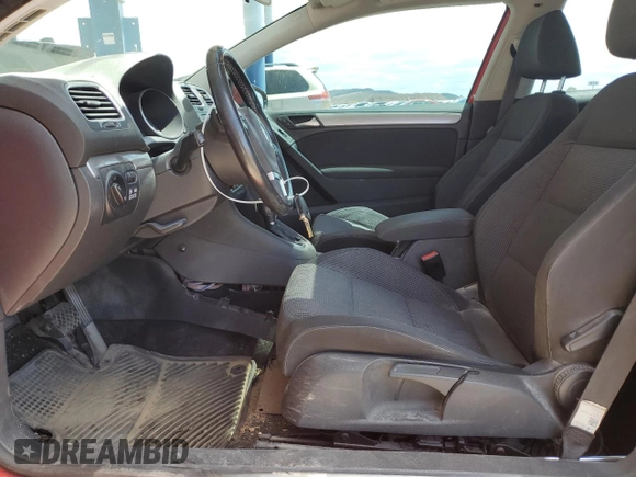 2012 Volkswagen Golf TDI w/Sunroof & Nav with VIN WVWBM7AJ4CW075072, listed as a Copart auction lot 53753015 with 157,045 mi miles and Salvage title. Bid and sale history available at DreamBid. Image 7.