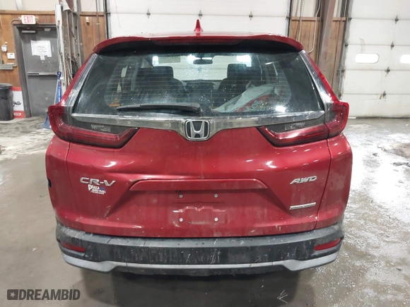 2021 Honda CR-V Special Edition with VIN 5J6RW2H77ML026189, listed as a IAAI auction lot 41574927 with 45,443 mi miles. Bid and sale history available at carsss.com. Image 16.