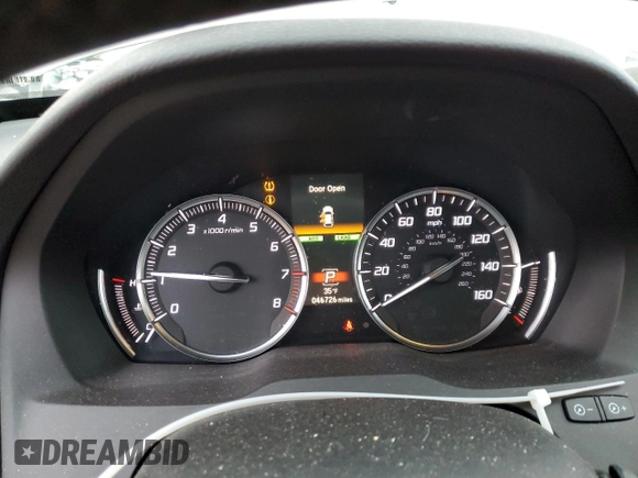 2019 Acura MDX with VIN 5J8YD4H30KL018157, listed as a Copart auction lot 88299435 with 46,726 mi miles and Salvage Title. Bid and sale history available at carsss.com. Image 9.