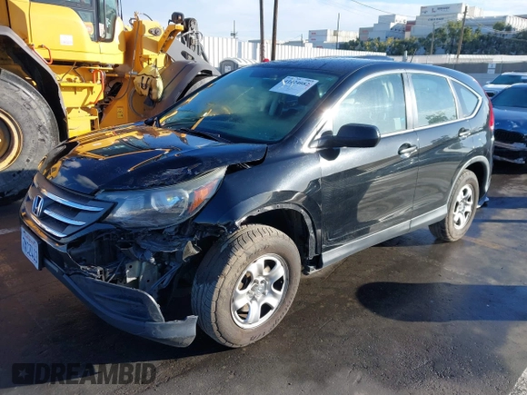 2014 Honda CR-V LX with VIN 3CZRM3H37EG717200, listed as a IAAI auction lot 41424082 with 58,888 mi miles. Bid and sale history available at carsss.com. Image 16.