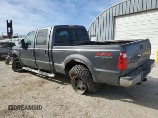 2008 Ford Super Duty F-250 SRW XL with VIN 1FTSW21R38EA63916, listed as a Copart auction lot 49290505 with 258,747 mi miles and Salvage Title. Bid and sale history available at carsss.com. Image 2.