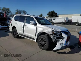 2023 Lexus GX with VIN JTJAM7BX4P5355081, listed as a Copart auction lot 48771915 with 24,000 mi miles and Salvage Title. Bid and sale history available at carsss.com. Image 4.