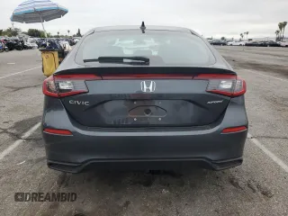 2025 Honda Civic Sport z VIN 19XFL2H83SE010135, wystawiony jako Copart lot #53085035 z przebiegiem 4183 mil mil oraz Szkoda całkowita • Salvage title. Historia ofert i sprzedaży dostępna na DreamBid. Obrazek 6.