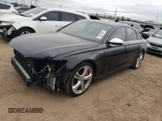 2018 Audi S6 Prestige with VIN WAUHFAFC0JN098747, listed as a Copart auction lot 73429434 with 90,453 mi miles and Salvage Title. Bid and sale history available at carsss.com. Image 1.