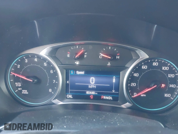 2019 Chevrolet Equinox LT with VIN 3GNAXKEV8KS668387, listed as a IAAI auction lot 41319434 with 60,449 mi miles and . Bid and sale history available at carsss.com. Image 7.