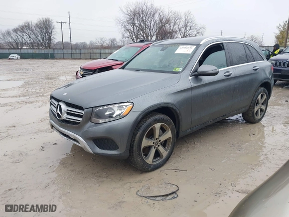 2017 Mercedes-Benz GLC with VIN WDC0G4KB2HF114814, listed as a IAAI auction lot 41506356 with 77,943 mi miles. Bid and sale history available at carsss.com. Image 18.