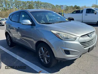 2015 Hyundai Tucson GLS with VIN KM8JT3AF6FU119443, listed as a Copart auction lot 52621795 with 57,844 mi miles and Clean Title. Bid and sale history available at DreamBid. Image 1.