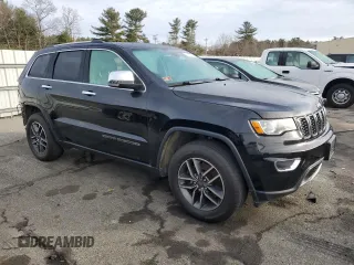 2019 Jeep Grand Cherokee Limited X with VIN 1C4RJFBT7KC706494, listed as a Copart auction lot 82813014 with 92,579 mi miles and Salvage title. Bid and sale history available at DreamBid. Image 4.