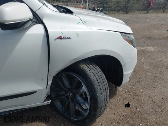 2019 Acura MDX Technology with VIN 5J8YD4H0XKL015109, listed as a IAAI auction lot 42093746 with Not provided miles and . Bid and sale history available at DreamBid. Image 17.