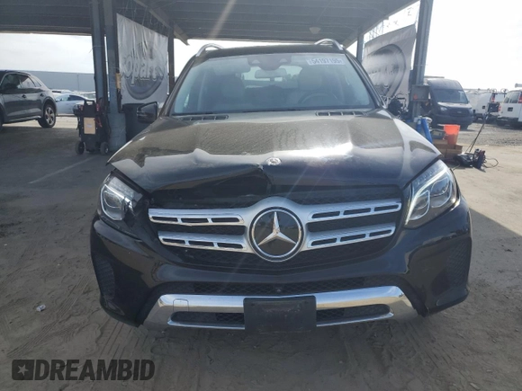 2018 Mercedes-Benz GLS with VIN 4JGDF6EE2JB076621, listed as a Copart auction lot 54197195 with 66,493 mi miles and Salvage Title. Bid and sale history available at carsss.com. Image 5.