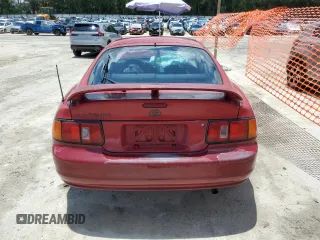 1997 Toyota Celica with VIN JT2DB02T3V0070322, listed as a Copart auction lot 58725125 with 142,363 mi miles and Salvage title. Bid and sale history available at DreamBid. Image 6.