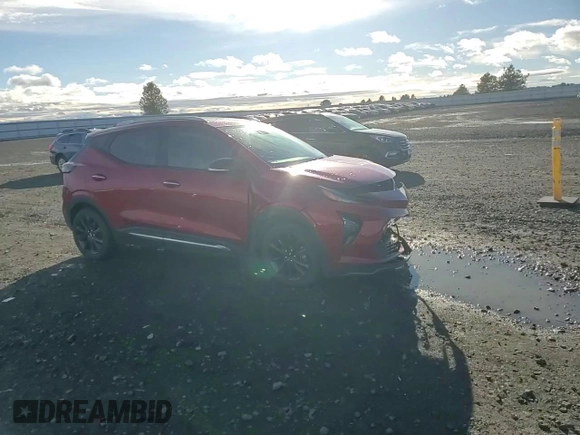 2022 Chevrolet Bolt EUV Premier with VIN 1G1FZ6S06N4104677, listed as a Copart auction lot 80637234 with 22,713 mi miles and Salvage Title. Bid and sale history available at carsss.com. Image 11.