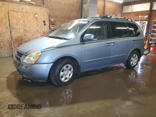2008 Kia Sedona with VIN KNDMB133586267571, listed as a Copart auction lot 72355994 with 0 mi miles and Salvage Title. Bid and sale history available at carsss.com. Image 1.