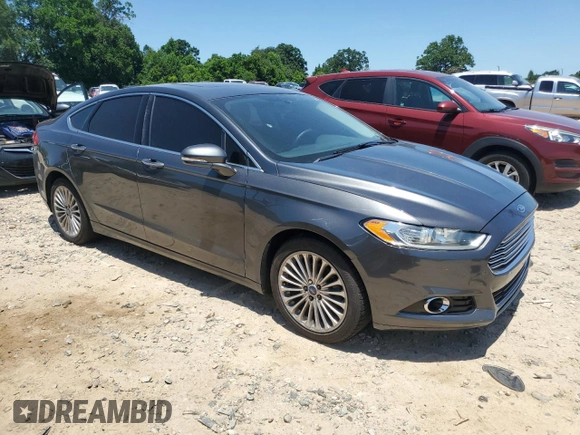 2016 Ford Fusion Titanium with VIN 3FA6P0K9XGR109499, listed as a Copart auction lot 61858445 with 192,272 mi miles and Clean title. Bid and sale history available at DreamBid. Image 4.